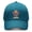 Blue-green, variant on USA 250th Anniversary Red Baseball Cap with Printed Celebration Design and Adjustable Fit for Men Women Looking for Patriotic Everyday Style