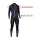 thumbnail image 3 of Traje de neopreno de 3 mm para hombre, traje de baño completo, ropa de surf, resistente al desgaste y elástico. Medio, 3 of 9