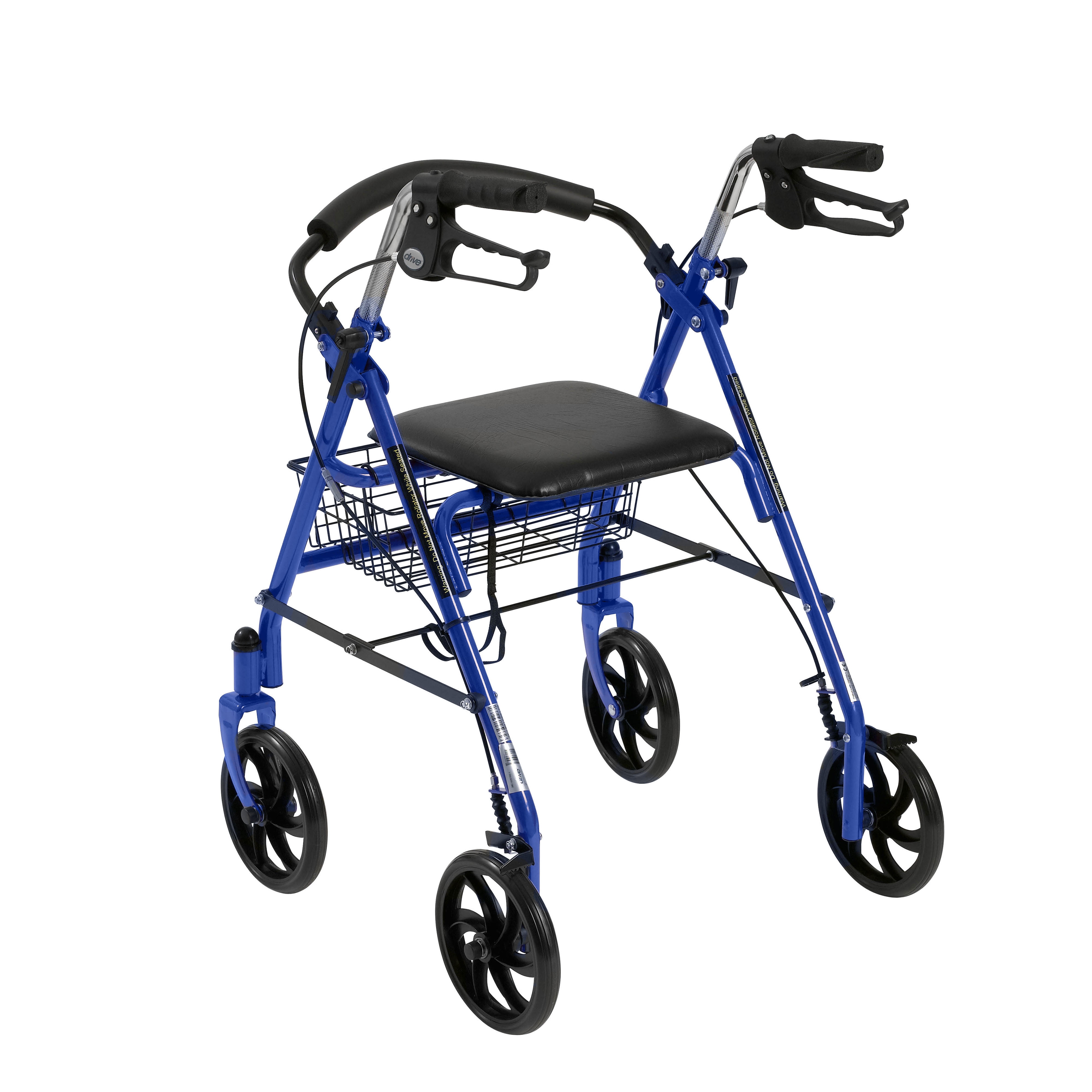 Wheel Chair Walker Folding Portable Rollator Seat Walking Walk Mobility Aid Aids eBay