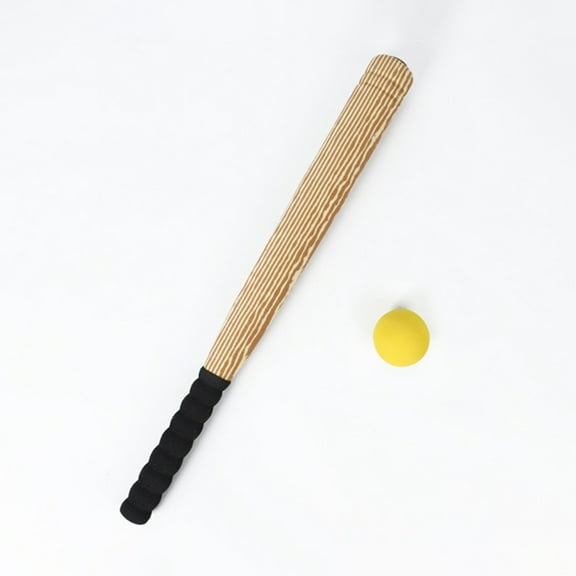 Raindrops Baseball Bat Toy Set for Kids, 1 Set with Wood Grain Pattern to Improve Accuracy