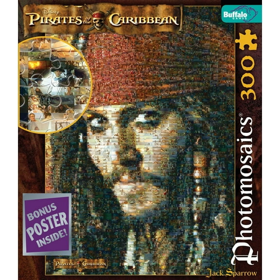 Pirates of the Caribbean Jack Sparrow 300 Piece Puzzle