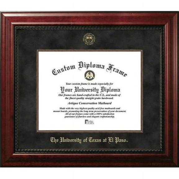 Campus Images TX951EXM-1411 11 x 14 in. University of Texas, El Paso Executive Diploma Frame