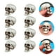 thumbnail image 3 of 8pcs Halloween Props de miedo calaveras pequeñas modelo de cráneo pequeño decoración de calaveras falsas para fiesta, 3 of 8