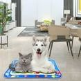 thumbnail image 6 of Water Play Mat under $5! kkbbma Thickened Water Play Mat for Cats andKids,Interactive Water Sensor Pad with Floating Fish,Pet Sensory Playmat,Indoor Water Activity Mat for Toddlers, 6 of 8