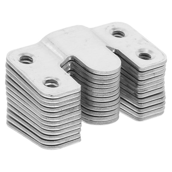 UPOUART Furniture Hanging Clips Interlocking Hanging Buckle 6 Pairs for Wall Mounting Accessories