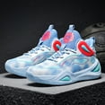 thumbnail image 6 of Womens Basketball Shoes Breathable Lightweight Fashion Athletic Sneakers Unisex Non Slip Outdoor Sport Volleyball Shoe, 6 of 6
