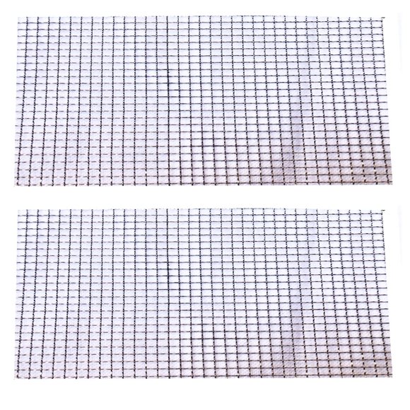 GOODVIEW 4 PCs 304 Stainless Steel Woven Wire Screen Mesh 30mm Wide x60mm Long (11.8"W x 23.6"L) x4 PCs Total 7.8 Square Feet (0.72 Square Meter)5 Mesh for Rodent Bug Garden BBQ Sieve Cabinet Air Vet
