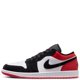thumbnail image 3 of N I-K-E A i r-Jor-dan 1 Low Black Toe White Black Red Men's Shoes brand new IB8971-106, 3 of 5