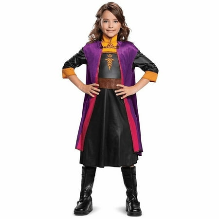 UPC 039897517353 product image for Disney Frozen 2 Anna Classic Costume Dress S 4 6X Girls Disguise Satin Cape | upcitemdb.com