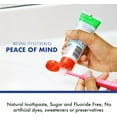 thumbnail image 3 of Brilliant Kids Toothpaste Gel, Xylitol, Fluoride-Free, Safe if Swallowed, Strawberry Banana, 2 oz, 3 of 6