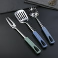 thumbnail image 6 of Ortofally Kitchen Utensils Stainless Steel Cooking Tools Heat Resistant Kitchen Gadgets Dishwasher Safe, 6 of 10