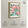 thumbnail image 2 of Theres Blush Flowers Canvas Boho Colorful Wall Art by Art Remedy, Gold Frame, 16" x 24", 2 of 7