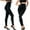 Black, variant on Outfmvch Jean Leggings for Women Stretchy Jeans for Women High Waisted Jeans for Women Elastic Waist Jeans for Women Western Jeans for Women Baggy Jeans Drawstring Jeans Women Black L