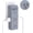 Grey, variant on Surge Protector Outlet Extender with Rotating Plug, 9 AC Multi Plug Wall Outlet Expander, 1800J Wall Charger, 3-Sided Power Strip Electrical Plug Adapter Outlet Splitter for Home Office College Dorm