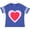 Football Blue and White, variant on Inktastic Valentine Red Heart with Dots Boys or Girls Toddler T-Shirt