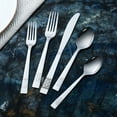 thumbnail image 5 of Mainstays Pierremont 20 Piece Polished Adult Stainless Steel Flatware Set, Service for 4, 5 of 21
