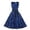 Dark Blue, variant on Women's Casual Tennis Dress Elegant Tea Party & Wedding Guest Dress 2023 Style for Everyday Blue XL