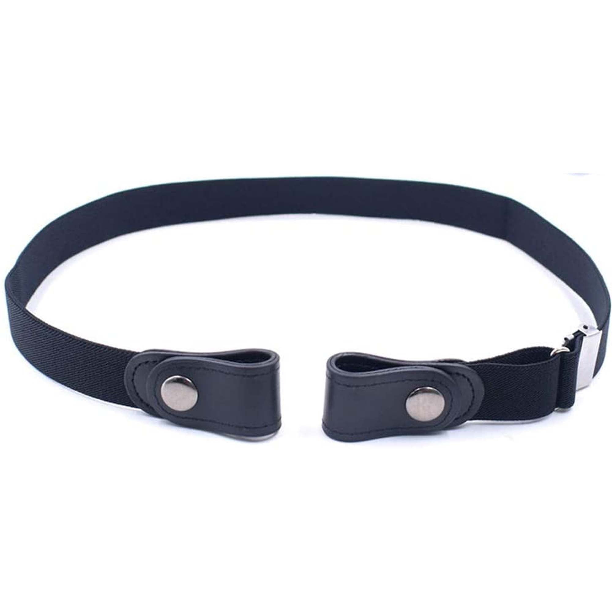 One Opening Women's Adjustable BuckleFree Elastic Belts Invisible Belt