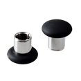 thumbnail image 2 of Piezas de repuesto de empuñaduras de palanca de pulgar intercambiables 2x 6 en 1 para un controlador Elite - Negro, 2 of 5
