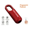 thumbnail image 2 of Mini Fingerprint Locks Padlock Smart Biometric Electronic Lock USB Charge Keyless for Gym School Locker Travel Case Backpack ,Security Locking, 2 of 7