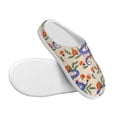 thumbnail image 3 of Goofa Snake Print Womens Mens Cotton Lightweight House Slippers , Washable Home Slippers,Indoor Comfy Bedroom Cozy Slippers-44/45, 3 of 7