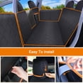 thumbnail image 4 of Funda para asiento de coche para perros iBuddy para Tesla Model Y/3 impermeable, 4 of 8