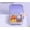 4 Blue Purple, variant on Portable Packaging of Medication Boxes for Seven Days A Week, Portable Medication Storage Box for Seven Days A Week, Sealed Medication Boxes with Large Capacity