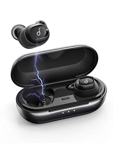 Bluetooth True Wireless Earbuds with Charging Case, Black, AK-A3906012 - Walmart.com
