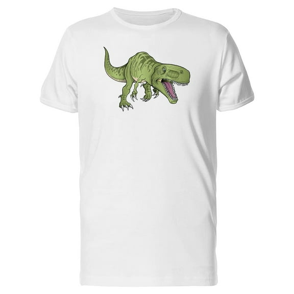 Angry Green Tyrannosaurus Rex Tee Men's -Image by Shutterstock