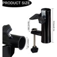 thumbnail image 3 of 2 Pieces QIWEIS Parasol Holder Balcony Railing Parasol Holder Balcony Clamp Bracket For Table Parasol Accessories Fixing For Balcony, Terrace Or Table - Balcony Parasols With Pole Up To Ø 19-38 Mm, 3 of 5