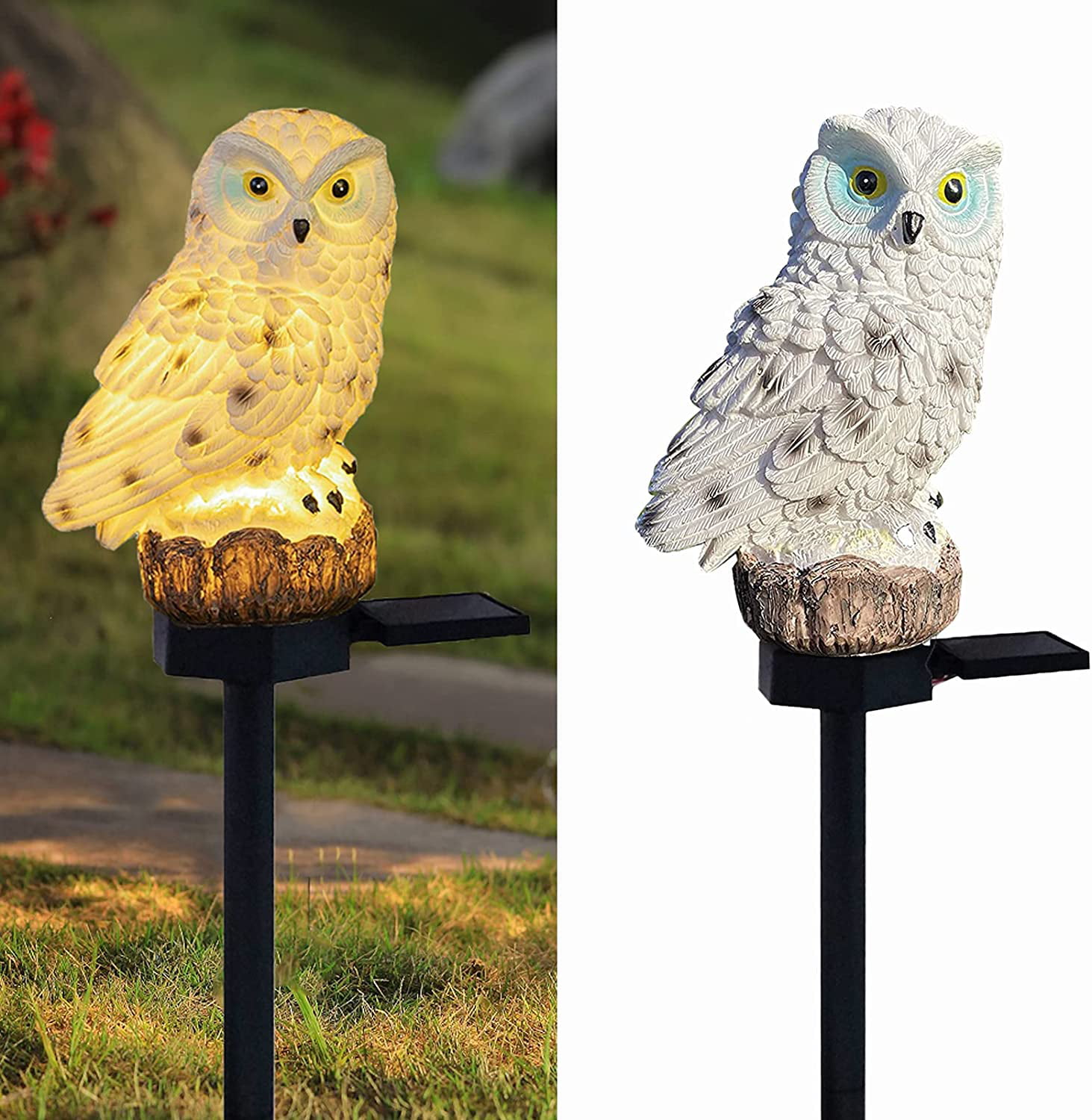 Details about  / Owl Garden Solar Light Outdoor Decoration Landscape Light Energy Saving