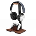 thumbnail image 1 of CUIWHRL Support de Contrôleur en Bois Support de Casque pour Bureau Accessoires de Bureau Support de Contrôleur pour Équipement de Jeu Support de Casque, 1 of 7