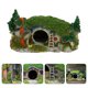 thumbnail image 3 of Decoración de acuario, castillo, pecera, cueva, resina, adorno para pecera, decoración de acuario en forma de casa, 3 of 8