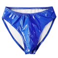 thumbnail image 2 of Pantalones de cuero PU ligeros y sexys, ropa interior de cuero brillante para hombres, calzoncillos de actuación para pole dance y discotecas, levantamiento de cadera, 2 of 5