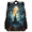Blue, variant on Navy Blue Floral Backpack for Men Women, Lightweight Laptop Backpack 16.3 Inch Yellow Flowers Casual Daypack for Travel Work Commuter