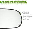 thumbnail image 3 of Reemplazo de vidrio del espejo derecho con calefacción Unique Bargains Door Wing con placa de respaldo No. 876213L900/876213L110 para Hyundai Azera 2006-2008, 3 of 6