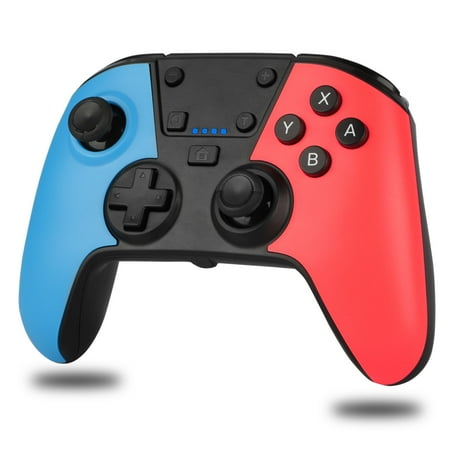 Wireless Gaming Controller Gamepad Compatible with Nintendo Switch / Lite and PC Games, Switch Bluetooth Controller Ergonomic Remote Gaming Controller Joystick, Dual Shock, Gyro Axis Function