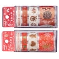 thumbnail image 4 of 2pcs Pearl Christmas Paper Clips Cartoon File Clamps 2m Paper Self-adhesive Tape (Gingerbread Party and Jingle Bell Style), 4 of 6