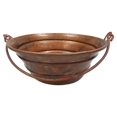thumbnail image 1 of SimplyCopper Seau Rond en Cuivre 15 Pouces Naturel pour Lavabo de Bain, 1 of 4
