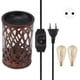 thumbnail image 1 of Chauffe-cire électrique avec coque en maille creuse pour décoration de maison et de bureau, 1 of 4