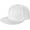 White, variant on Zia Symbol Flat Brim Baseball Cap Men's and Women's Adjustable Hat Black