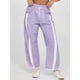 thumbnail image 5 of Pantalones Deportivos Holgados de Pierna para Mujer, Informales, con Cordón Ajustable y Cintura Elástica, en Colores Contrastantes, Estilo Y2K. L, 5 of 7