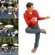 thumbnail image 4 of Figuras RM 1:64 Camarero Camarera Mujer Hombre Muñeca Escena Diseño Juguete Coleccionables Sudaderas Naranja, 4 of 9