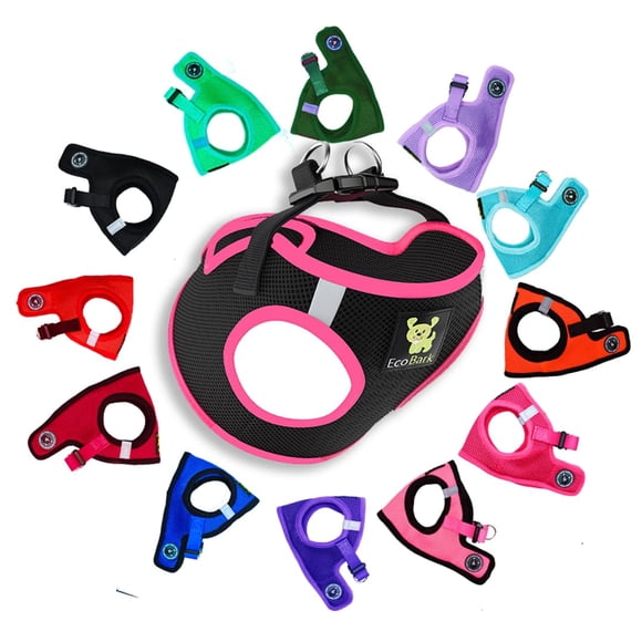 Arnés para perro EcoBark grande, reflectante, ajustable tipo chaleco