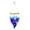 A, variant on Sea Glass Wind Chime, Shell Shape Glass Windchime for Outside, Indoor Outdoor Decor for Patio Garden Yard, Nice Gifts for Mom & Women, Memorial Sympathy Gift for Home