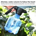 thumbnail image 2 of Electric Spray Bottle, 3L Rotating Nozzle Automatic Garden Sprayer Can 800mah USB Rechargeable Continuous Spray Bottle for Garden, Fertilizing, Cleaning(Blue), 2 of 7