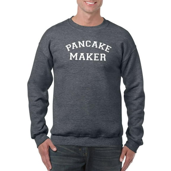 Pancake Maker. Sweatshirt Men -Smartprints Designs, Male 3X-Large