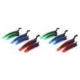 thumbnail image 4 of Yuarrent 1 par de guardabarros delantero y trasero elegante para bicicleta MTB, juego de guardabarros de plástico para bicicleta de montaña, azul negro 2piezas, 4 of 6