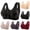 16# Black, variant on Daisy Bras for Older Women, Comfortable Convenient Front Close Button Bras for Older Women No Underwire Black 36