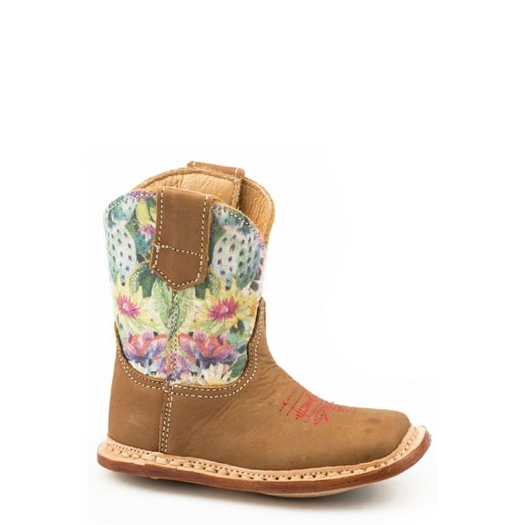 Roper Infant Girls Tan Nubuck Vamp